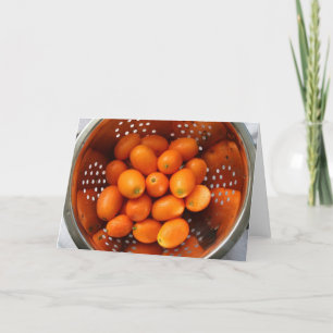 Tarjeta Festiva kumquats