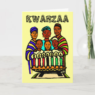 Tarjeta Festiva Kwanzaa