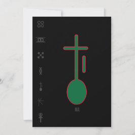Tarjeta Festiva Kwanzaa Nia