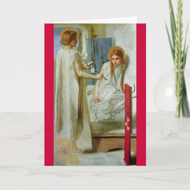 Tarjeta Festiva La Anunciación (Anverso)