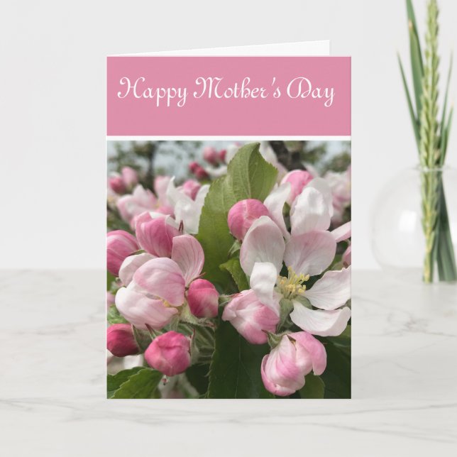 Tarjeta Festiva La Apple inglesa arrasó el día de la madre (Anverso)