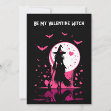 La bruja mágica rosa y descargable San Valentín