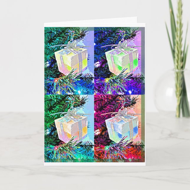 Tarjeta Festiva La caja de amor (Anverso)