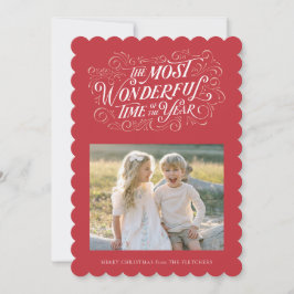 Tarjeta Festiva La carta de Navidades más maravillosa