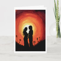 La carta de San Valentín de la puesta del sol