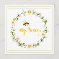 La corona de miel Daisy Wreath será mi día de San 