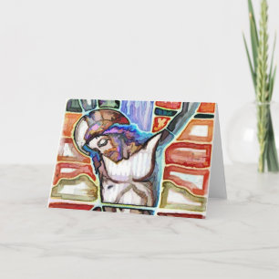 TARJETA FESTIVA LA CRUCIFIXIÓN