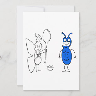 Tarjeta Festiva La ESCUELA ES Demasiado grande