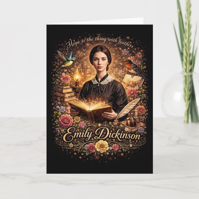 Tarjeta Festiva La Esperanza Emplumada (Anverso)
