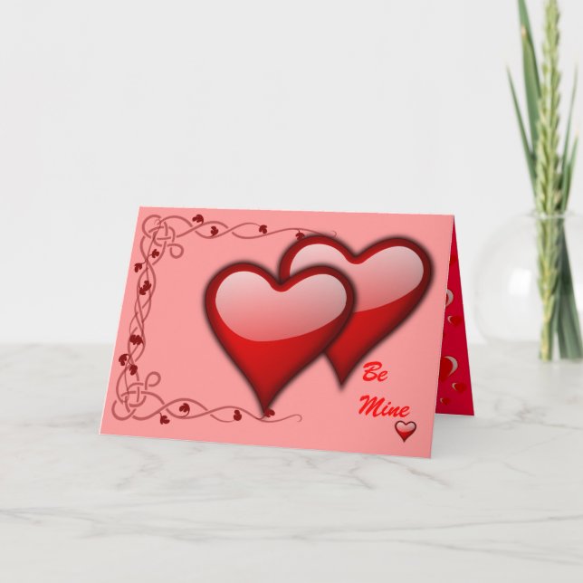 Tarjeta Festiva La fascinación del corazón (Anverso)