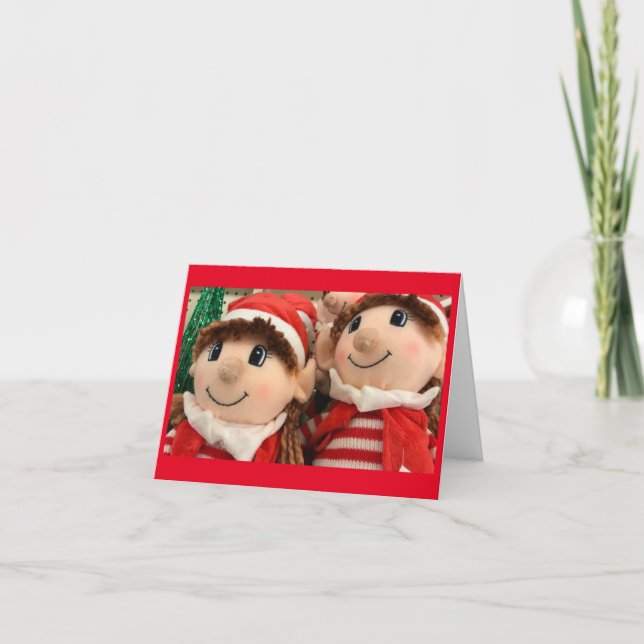 TARJETA FESTIVA LA FIESTA NO SERÍA FELIZ SIN "TÚ" (Anverso)