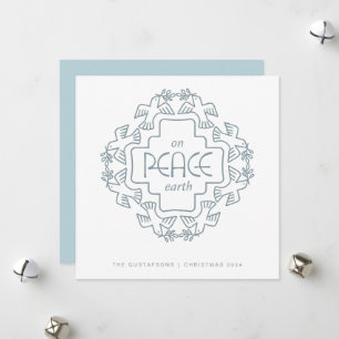 Tarjeta Festiva La guerra de paz de Spruce