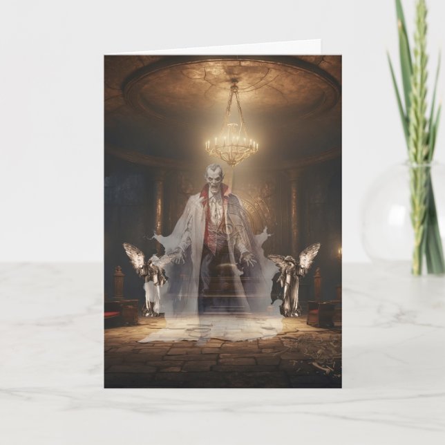 Tarjeta Festiva La Halloween de Lair del Conde (Anverso)