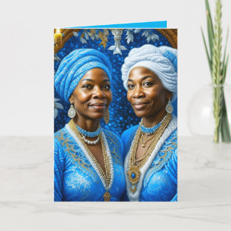 Tarjeta Festiva La hermandad de Bela Brown en la vida