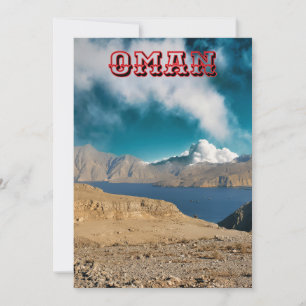 Tarjeta Festiva La impresionante belleza de Omán