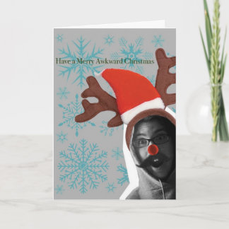 Tarjeta Festiva La incómoda carta de los Navidades