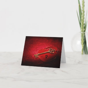 Tarjeta Festiva La llave a mi corazón