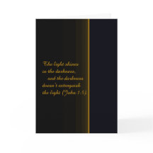 La luz brilla en la oscuridad