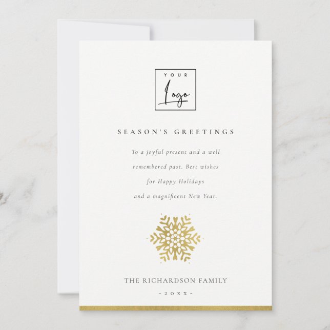 TARJETA FESTIVA LA LUZ DEL COPO DE NIEVE DE LA MARINA DE GUERRA (Anverso)