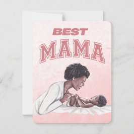 Tarjeta Festiva La mejor mamá del mundo 