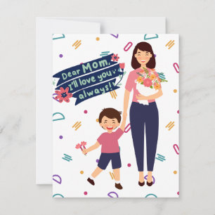 Tarjeta Festiva La mejor mamá del mundo 