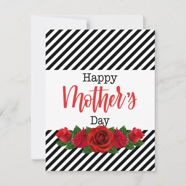 Tarjeta Festiva La mejor mamá del mundo  (Anverso)