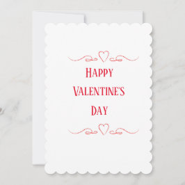 Tarjeta Festiva La moderna Moda Minimalista de moda del personaliz