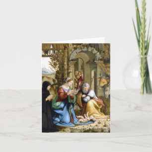 Tarjeta Festiva La natividad - Andrea DA Salerno