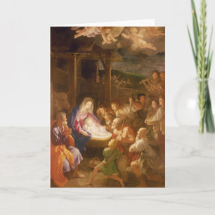 Tarjeta Festiva La Natividad de noche, 1640