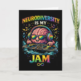 Tarjeta Festiva La neurodiversidad es mi pasión