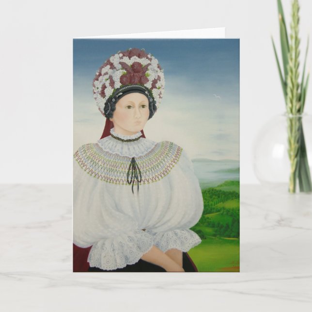 Tarjeta Festiva La novia (Anverso)