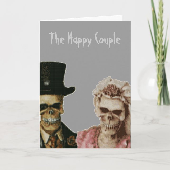 Tarjeta Festiva La pareja feliz (Anverso)