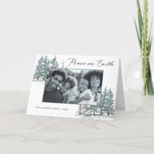 Tarjeta Festiva La paz en la Tierra: Festividad moderna de festivi