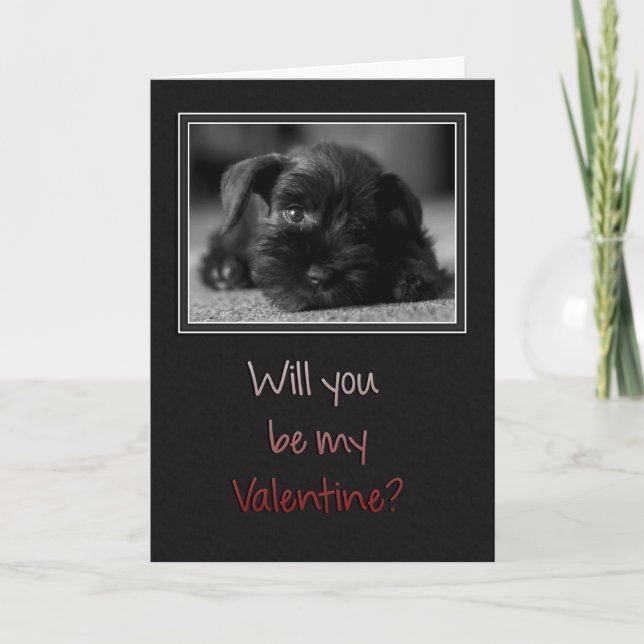 Tarjeta Festiva La pipa será mi San Valentín (Anverso)