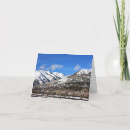 Tarjeta Festiva La Platas en invierno