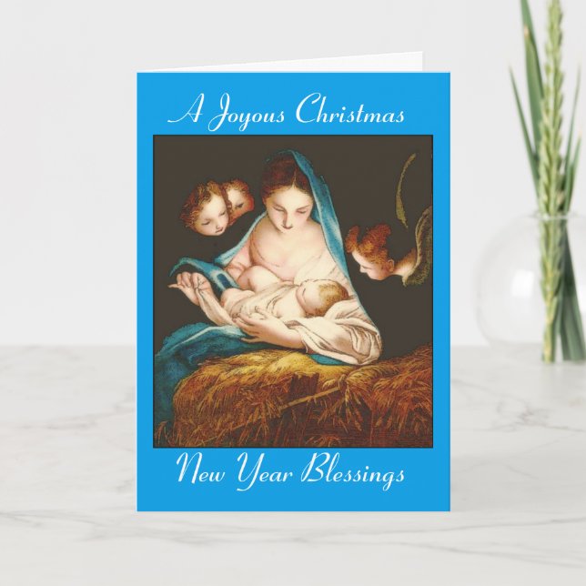 Tarjeta Festiva La poesía del sí de Mary (Anverso)