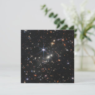 Tarjeta Festiva La primera visión profunda de campo del universo d