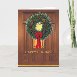 Tarjeta Festiva La puerta delantera