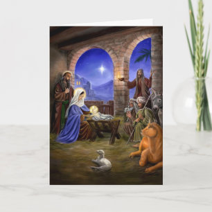Tarjeta Festiva La Santa Noche