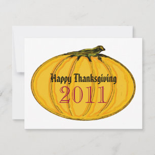 Tarjeta Festiva La serie de artistas del MUSEO jGibney Pumpkin7tc
