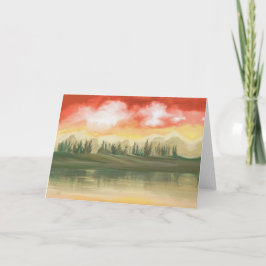 Tarjeta Festiva La Soledad De La Mente Sin Spotones