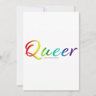Tarjeta Festiva La suave palabra expresiva única y rara de Slipper