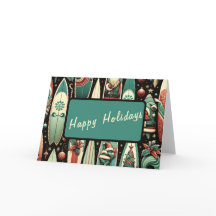 La tabla de surf de Santa