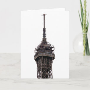 Tarjeta Festiva La Torre Eiffel de París Francia