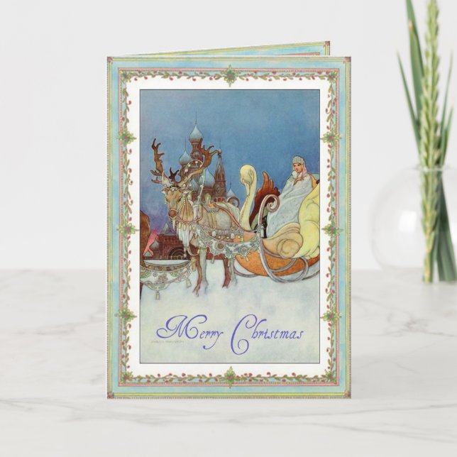 Tarjeta Festiva La zarina (Anverso)