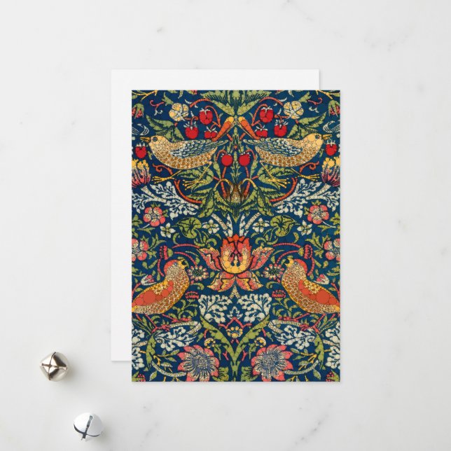 Tarjeta Festiva Ladrón de fresa, puntos infinitos después de Morri (Anverso/Reverso In Situ)