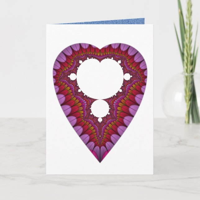 Tarjeta Festiva Ladrón del corazón (Anverso)