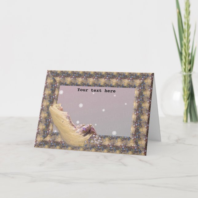Tarjeta Festiva Lady Summer (Anverso)
