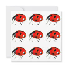 Ladybugs Notecard