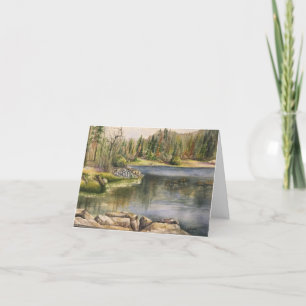 Tarjeta Festiva Lago Bass